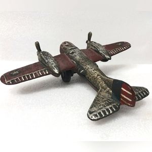 Vintage iron 1950's WWII aircraft model plane
